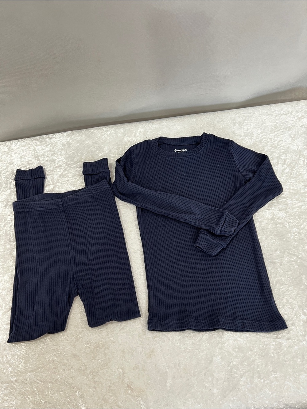 Vaenait Baby Lot of 2 set pajama boy's blue and gray tie-dye size 6/7 Years - Picture 2 of 10